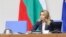 Рая Назарян, малко след като за първи път е заела мястото на председателя на Народното събрание, 20 юни 2024 г.