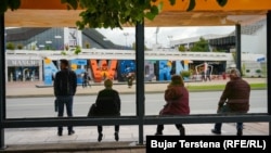 Trg u Prištini, maj 2024.