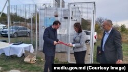 Stația de monitorizare a calității aerului de la Mateuți, raionul Rezina, 2 noiembrie 2023