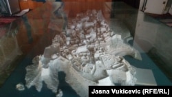 Maketa ulcinjskog Starog grada, 15.decembar 2023.