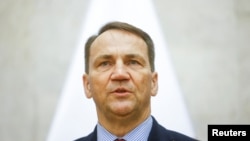 Radoslaw Sikorski u Kijevu, Ukrajina, 22. decembra 2023.