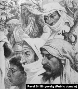 Скицата "Видове арменци" от 1933 година.