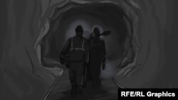 Miners by Alsu Zhaskairatova