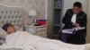 Судья у кровати матери Камчы Кольбаева. 