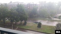 Невреме во Скопје