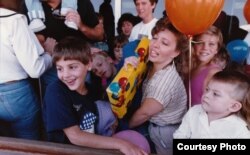 Prima lună petrecută de Izidor în America, octombrie 1991.