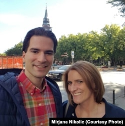 Mirjana Nikolić i njen sin Luka, Subotica