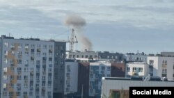 Sulmi me dronë në Moskë më 30 maj 2023.