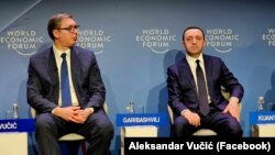 Александр Вучич и Ираклий Гарибашвили