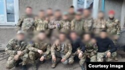 Ресей әскері қатарында соғысып жүрген Орталық Азиядан барғандар. 