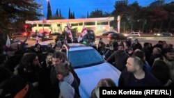 აქცია გარემოს დაცვისა და სოფლის მეურნეობის სამინისტროსთან იმართება