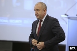 Presidenti i Bullgarisë, Rumen Radev.