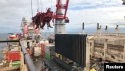 Маҷрои шимолӣ гази Русияро ба Олмон мерасонд.