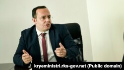 Predsednik Upravnog odbora Centralne banke Kosova Baškim Nurboja, 10. april 2020.