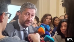 Съпредседателят на "Демократична България" Христо Иванов.