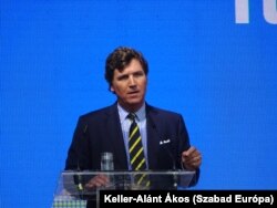 Tucker Carlson Budapesten
