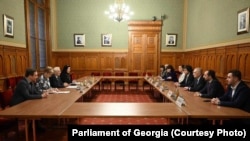 ირაკლი კობახიძე უნგრეთის ეროვნული ასამბლეის ვიცე-სპიკერს შეხვდა