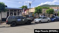 KFOR tokom operacije kosovske policije na severu Kosova, 20. maj 2024.