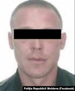 Fotografia dată publicității de poliția moldoveană la 28 noiembrie cu afirmația că aparține unuia dintre cetățenii moldoveni suspectați că ar fi desenat stelele lui David pe clădirile din Paris.