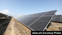 Fotonaponska elektrana "FEC Novaci" u Sjevernoj Makedoniji, mart 2024.