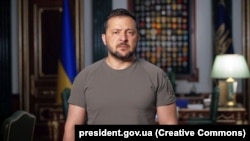 ვოლოდიმირ ზელენსკი, უკრაინის პრეზიდენტი, კიევი, 2023 წლის 27 აგვისტო 