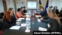 Membrii CSM discută cu judecătorii Curții da Apel Chișinău despre problemele instanței.