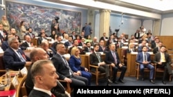 Sa konstitutivne sjednice 28. saziva Skupštine Crne Gore u Podgorici