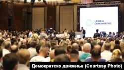 Фотографија од основачкото собрание на Демократско движење, Скопје, 13 август 2023