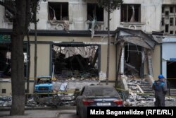 ყველაზე მეტად პირველი სართული დაინგრა