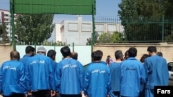 Arhivska fotografija uhapšenih ljudi u Iranu, državi koja je odgovorna za gotovo tri četvrtine registrovanih pogubljenja u svijetu