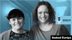 Illésné Áncsán Aranka és Bihari-Apáthy Judit, a Tűzcsiholó Egyesület munkatársai