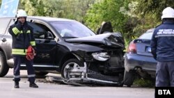 Снимка от мястото на инцидента.