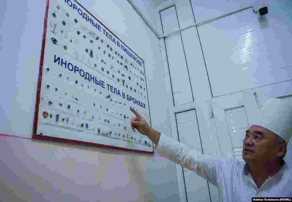 У врача в детской больнице собралась целая &laquo;коллекция&raquo;&nbsp;из предметов, которые когда-то проглотили дети.&nbsp; &nbsp;