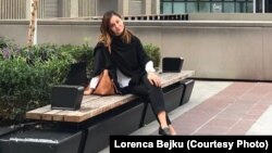  Lorenca Bejko, ligjëruese nga Shqipëria që tani punon në Francë.
