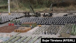 Oružije pronađeno tokom zaplene nakon napada u Banjskoj na severu Kosova