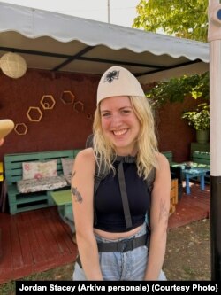 Turistja Jordan Stacey nga Melburni.