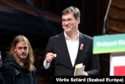 Karácsony Gergely a március 15-i megemlékezésen