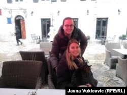 Dilara i Ugur, turisti iz Istanbula, Kotor, 10.februar 2024.