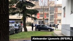 Експлозија на бомба во зградата на Основниот суд во Подгорица, Црна Гора