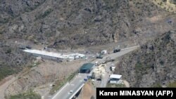 Korridori Laçin në Nagorno-Karabak.