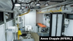 Мобилната болница отвътре