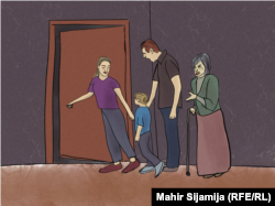 Dok im je novorođeno dijete bilo u bolnici, partner je Sanelu izbacio iz kuće