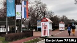 Deo šetališta na novosadskom Štrandu, u čijoj se blizini planira izgradnja crkve, ilustrativna fotografija