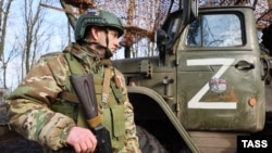 საილუსტრაციო ფოტო: რუსეთის შეიარაღებული ძალების სამხედრო მოსამსახურე. დონეცკის ოლქი, 14 თებერვალი, 2024. 