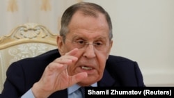 Fotoarhiv: Šef ruske diplomatije Sergej Lavrov, Moskva, 15. februar 2023. 