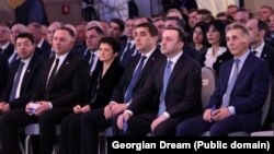 Лидеры и члены «Грузинской мечты», архивная фотография