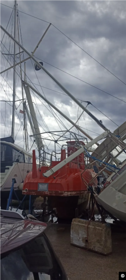 Crnogorsko primorje nakon nevremena, 2. jul.