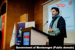 Nga prezantimi i një doktorature nderi në Stamboll, më 23 qershor 2023.