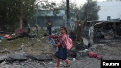 Robbanás, halottak százai a gázai al-Ahli kórházban 