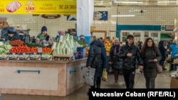 Piața agricolă din Municipiul Bălți.